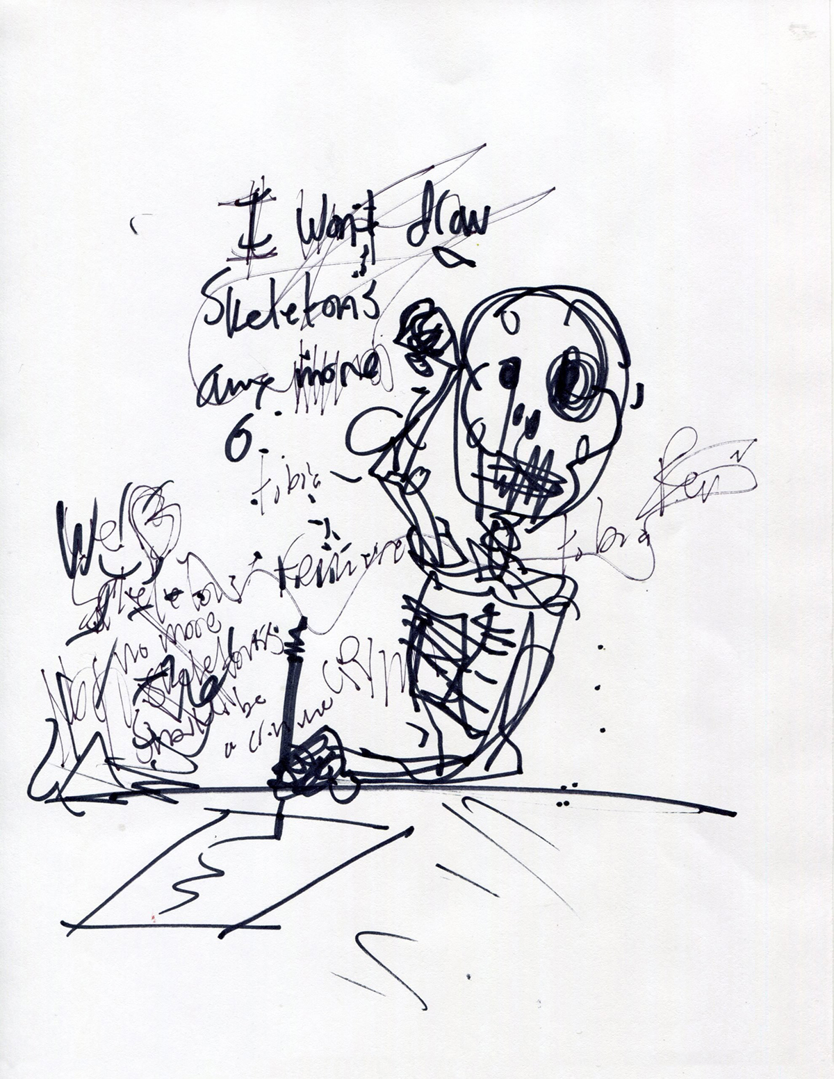 I wont draw skeletons anymore